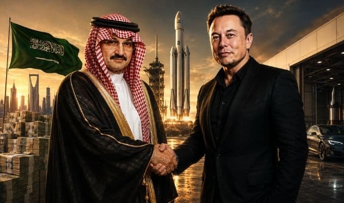 SpaceX Yatırımı Suudi Prens El Velid'in Servetini Önemli Ölçüde Artırdı